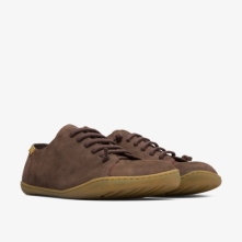 Camper Peu Casual Shoes Dark Brown - Mens Singapore CJAPKR-287